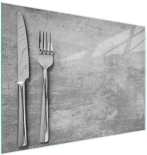 GLASSCHNEIDEBRETT 40x30 BESTECK