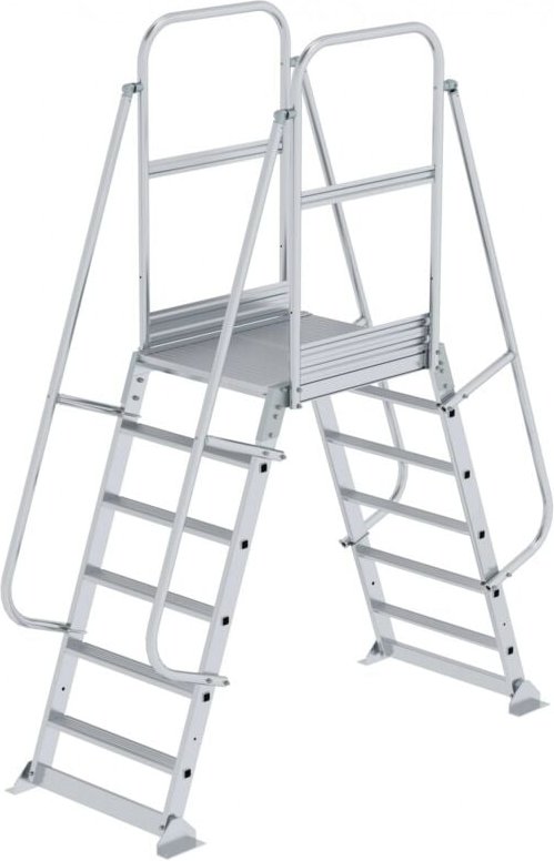 Thumbnail - Berbrückung beidseitig begehbar stationär 6 Stufen - 303406 - Günzburger Steigtechnik