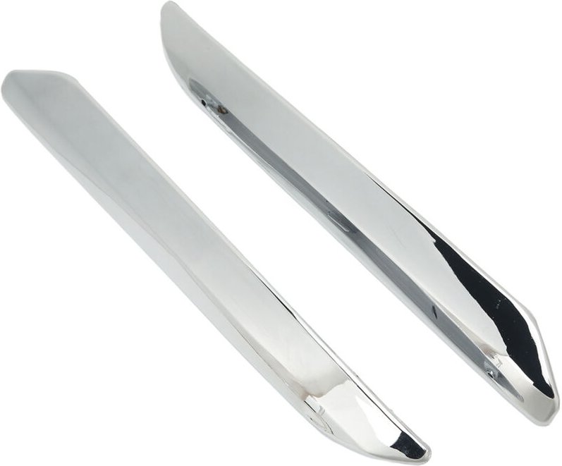 Jeffergarden - 2 Stück Frontstoßstangenleiste links rechts Anti-Kratz-Chrom-Silber-Ersatz für Citroen C5 X7 2007-2015