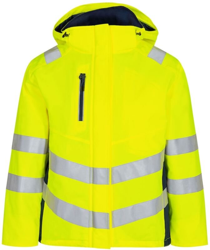 ENGEL Warnschutz Winterjacke Safety Damen 1943-930 Damen Gr. 2XL gelb/blue ink