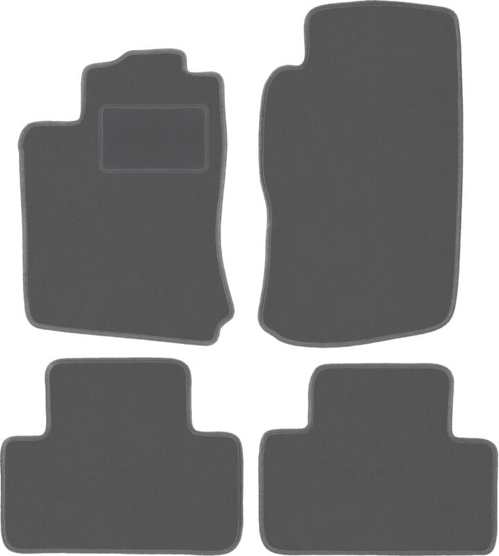 Graphit-Fußmatten für: Opel Vectra B Fließheck, Limousine, Kombi, Liftback (1996-2001)