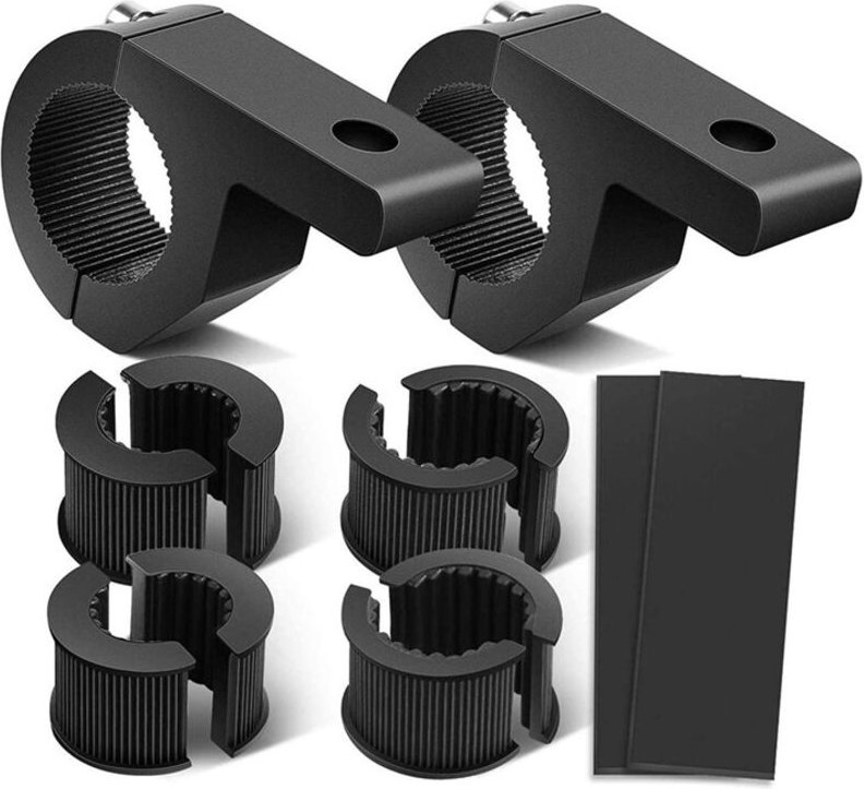 Halterung für die Montage der Arbeitsleuchte, 19–32 mm, universelle Stangenrohr-Befestigung für 2-teiliges Auto-Camion-M...