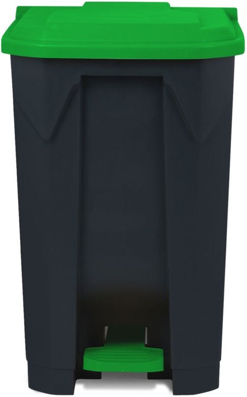 Thumbnail - Floordirekt - Mülleimer Olaf Für Haushalt, Büro & Gewerbe Grün 80 Liter (49,3 x 43 x 71 cm)