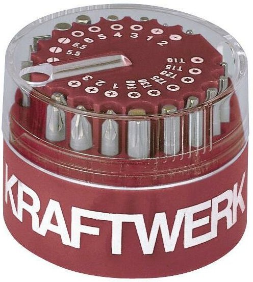 Kraftwerk - 1/4' magnum Bit-Box 50 mm, 19-tlg.