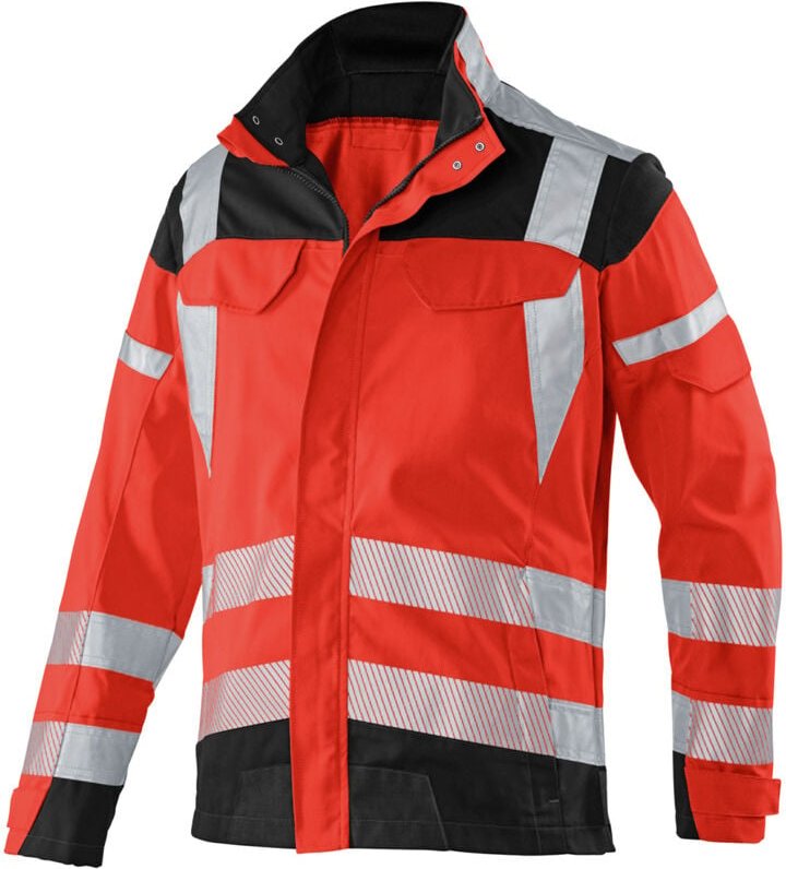Kübler Jacke reflectiq psa 2 warnrot/schwarz Gr. 50