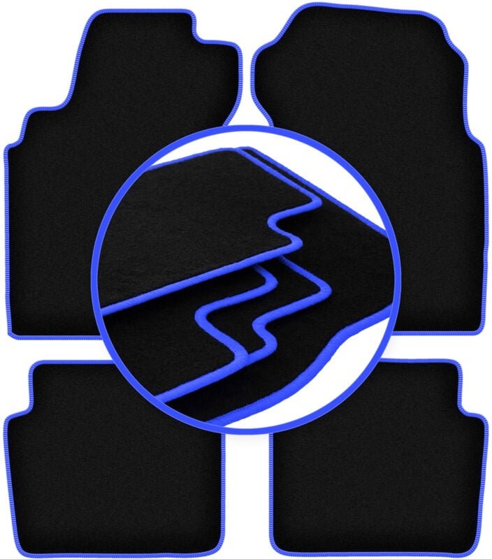 CARLUX-BLUE Autofußmatten für: Nissan Maxima IV Limousine (1995-2000)