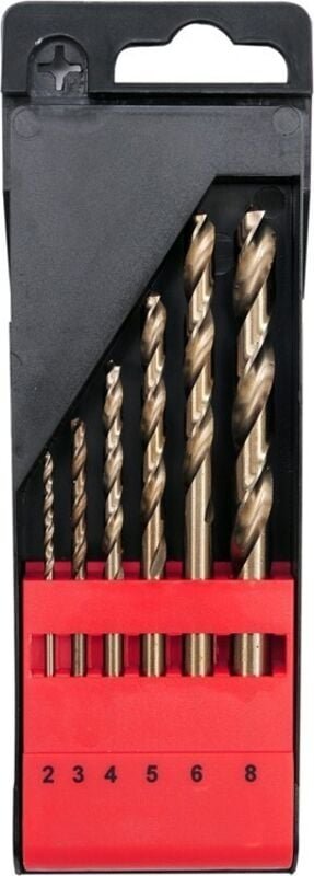 Metallbohrer-set co-hss 6-TEILIG 2-8MM YT-41602 Yato