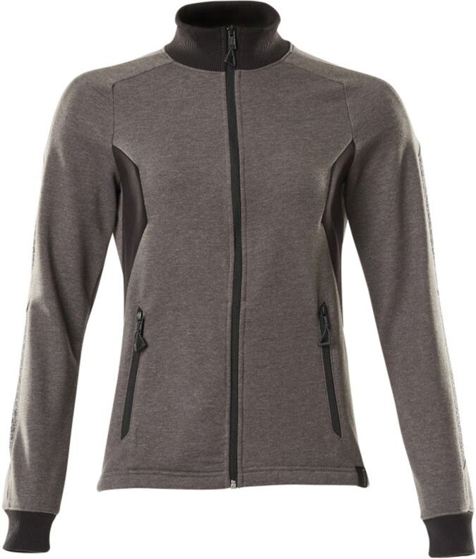 Mascot ACCELERATE Sweatshirt mit Reißverschluss, Damenpassform 18494 Gr. L dunkelanthrazit/schwarz