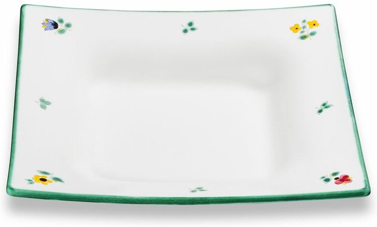 Gmundner Keramik - Streublumen, Suppenteller Trend (20x20cm)