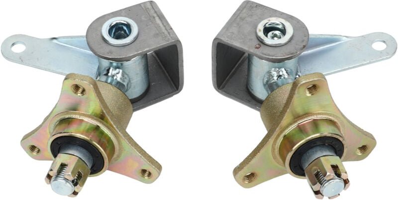 17mm 3 Bolzen Vorderradnaben Lenkspindel Stahllegierung für 6-Zoll-Reifen Quad Bike ATV Go Kart