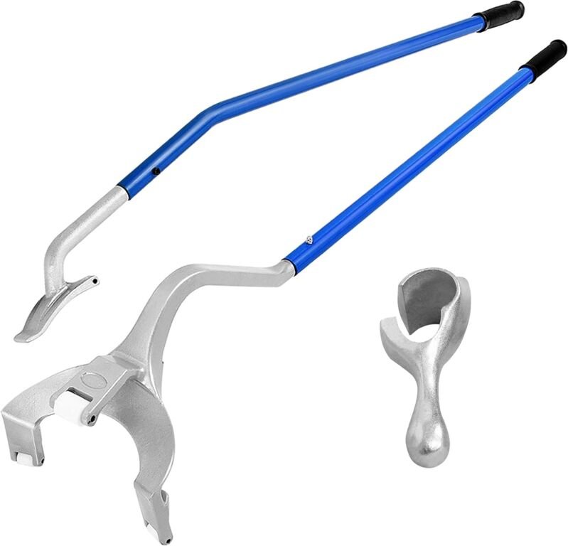 GOPLUS Montage-/Demontagehebel für Reifen, 3er Set Montagewerkzeug für Reifenwechsel, Reifenmontagegerät für Auto, LKW, ...