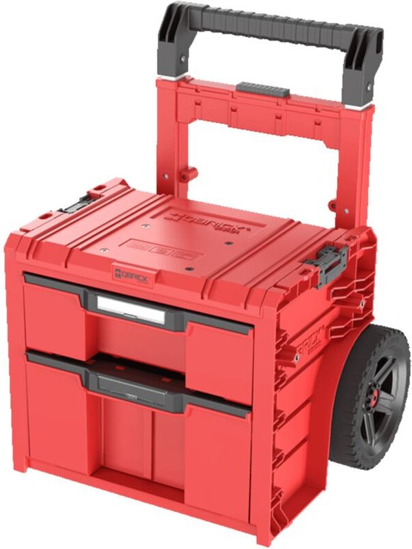 System pro Cart 2.0 Plus Drawer 2 Red Ultra hd Custom mobile Box auf Rädern 520 x 415 x 660 mm 9,5 l 12 l abnehmbarer Do...
