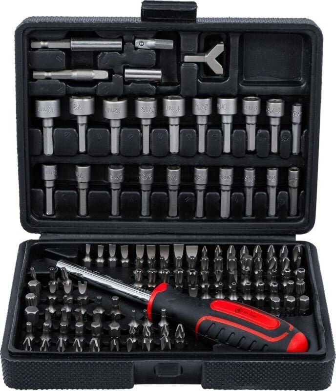 Bgs Technic - Universal-Bit-Satz Antrieb Außensechskant 6,3 mm (1/4') 122-tlg.