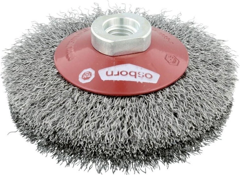 Kegelbürste Stahldraht M14 100x20 mm gewellt - Osborn