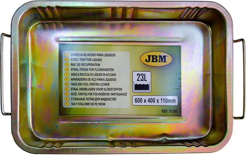 Stahlwanne für flüssigkeiten JBM 51356