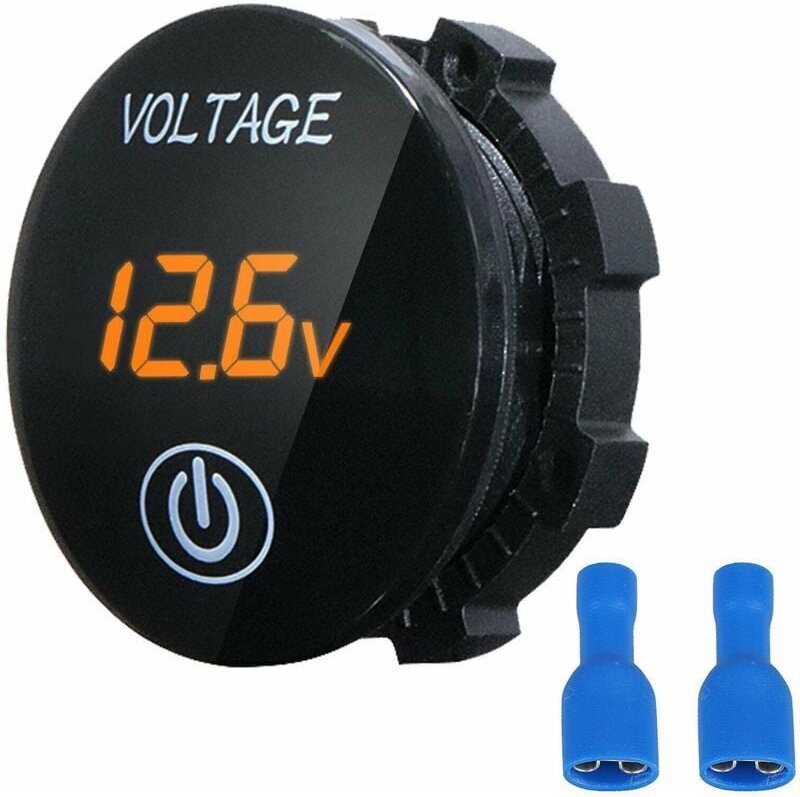 Thumbnail - Ymyny - Digitalvoltmeter Autovoltmeter Touchscreen-Netzschalter Modifiziertes Voltmeter Touch Power Mark Umschaltbare An...