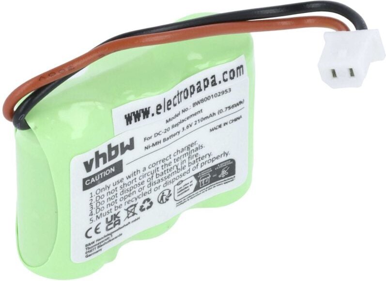 Vhbw - Akku kompatibel mit Dogtra Containment Fence, EF-3000 Old Receiver, EF-3000 Pet Hundehalsband Hunde-Trainer (210m...