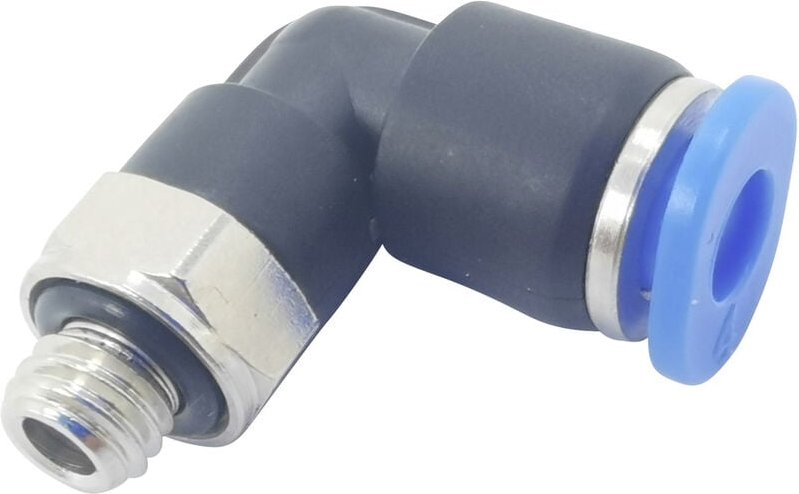 Winkelverbinder PL6-M5C Rohr-Ø: 6 mm Gewinde-Maß: M5 x 0.8 1 St. - Tru Components