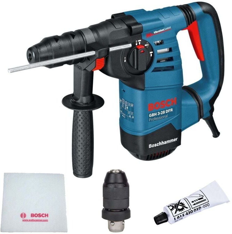 Bohrhammer gbh 3-28 dfr mit sds plus 800 w Solo inkl. Zubehör-Set - Bosch