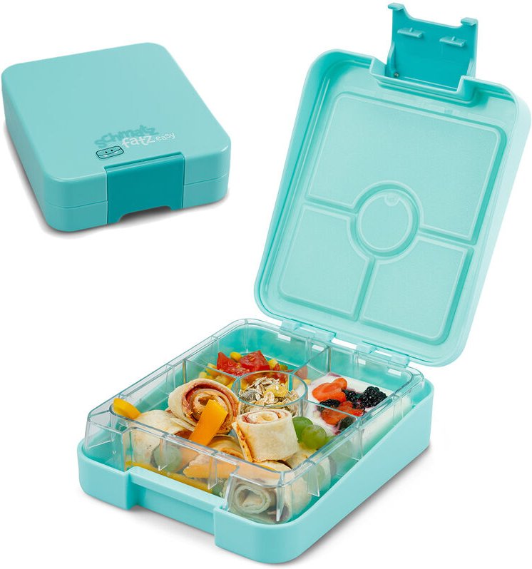 schmatzfatz easy Snackbox 4 Fächer 18 x 15 x 5 cm (BxHxT)
