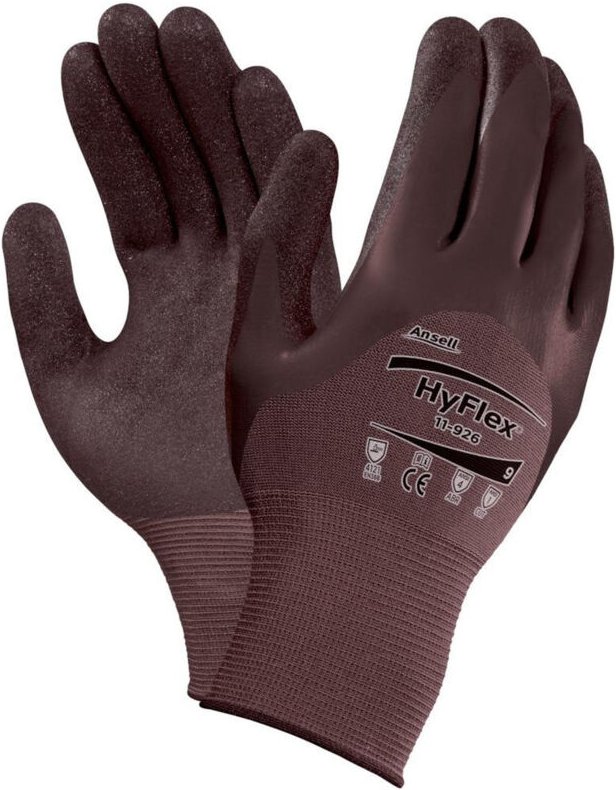 Handschuh HyFlex 11-926, violett,3/4 ,Gr.10 12 Stk - Ansell