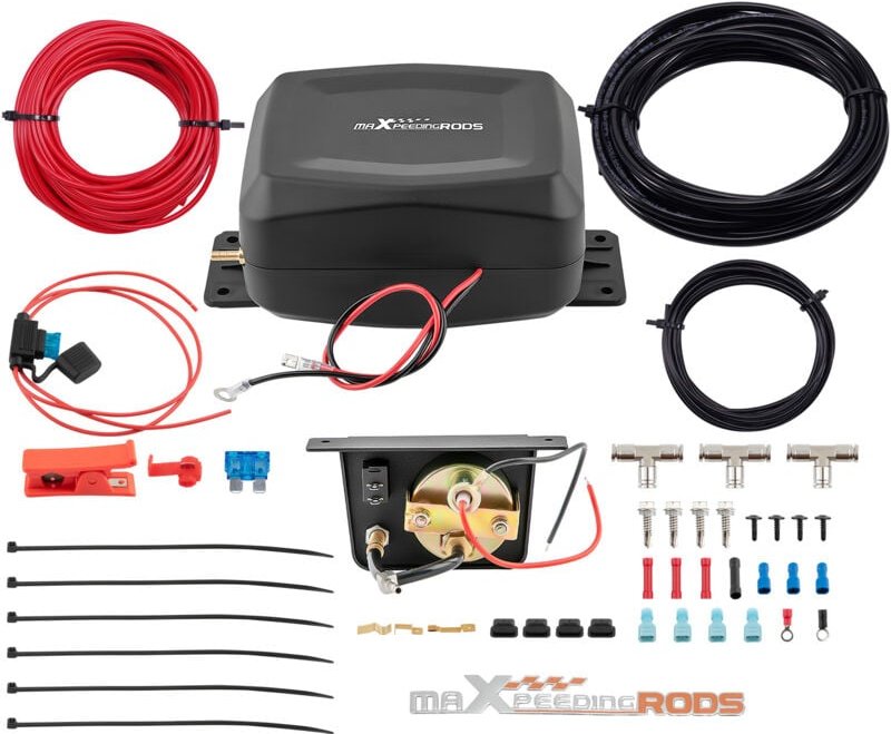 12V Luftfederung Kompressor Luftfahrwerk Controller Panel Kit for Pickups Vans
