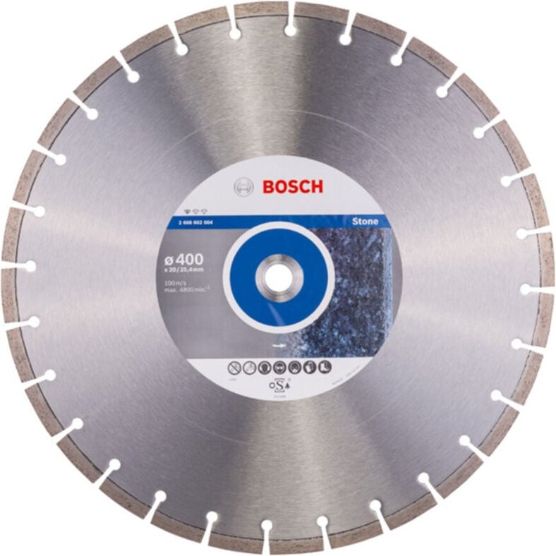 Zubehör - Diamanttrennscheibe für Stein 400x20/25,4 mm 2608602604 - Bosch