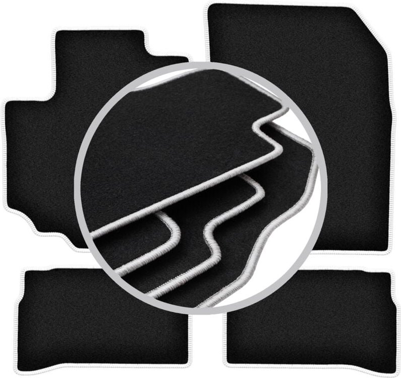 CARLUX-SILVER Autofußmatten für: Suzuki Vitara III Crossover (2015-)