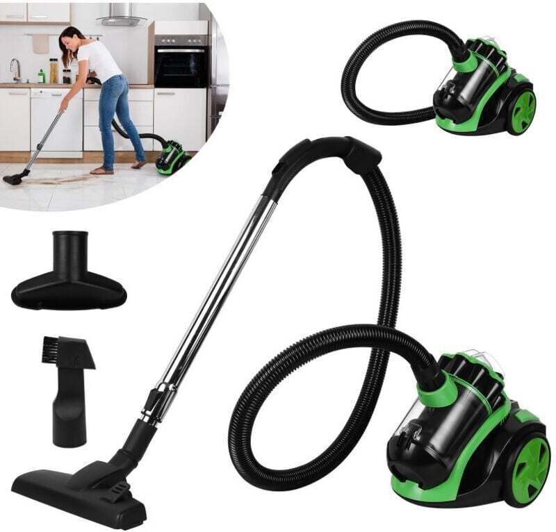 Beutelloser Staubsauger, 3 L Fassungsvermögen, Hohe Leistung, Ergonomisch, Speziell für Tiere