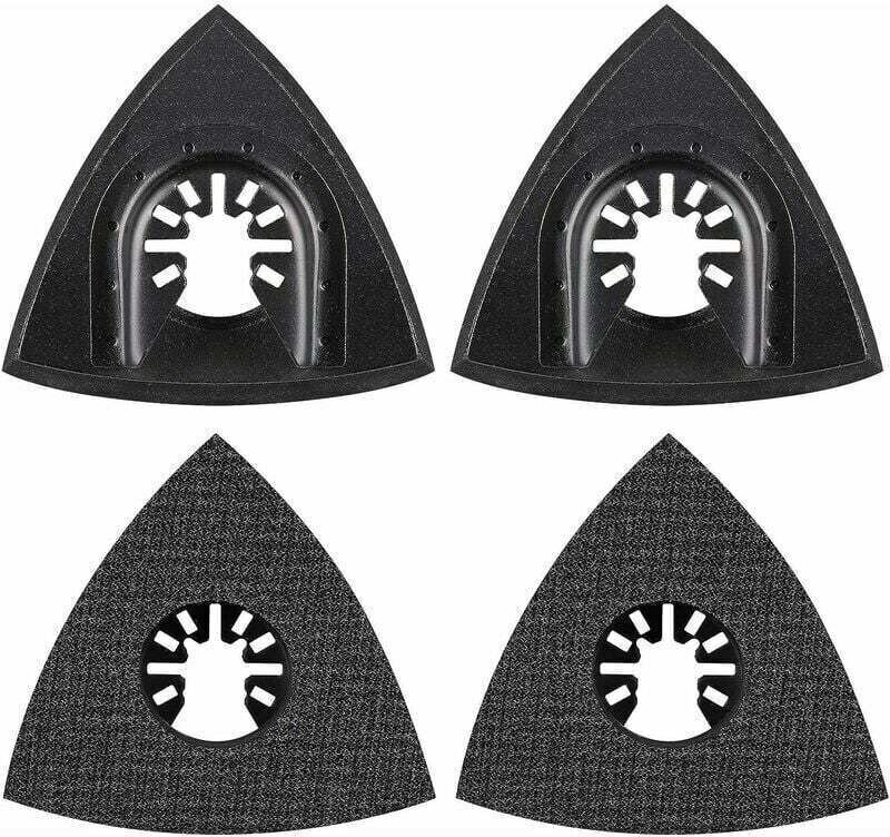 KZQ Schleifpad und Backup-Pad – Zubehör für Delta-Multitool-Schleifpads, Multitool-Klinge, Oszillationswerkzeug-Zubehör ...