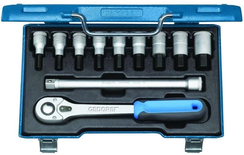 Schraubendreher-Satz 1/2 11-tlg. Innen-6-kant 5-17mm - Gedore