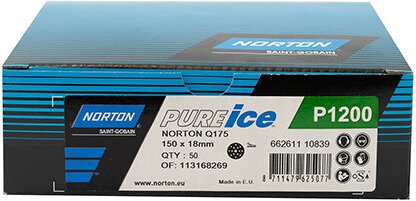 Norton Discs Pure Ice Green P1200 50 Pieces
