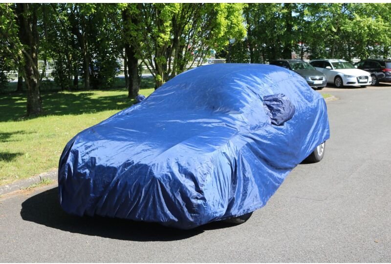 Buri - Auto-Vollgarage Gr.M 432x120x165cm PKW-Garage Plane Autoabdeckung Zelt Schutz