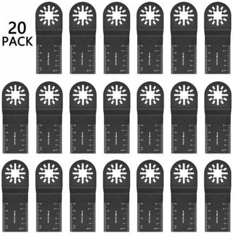 Multifunktions-Maschinenblatt, oszillierendes Sägeblatt, Holz, Kohlenstoffstahl, Holzbearbeitungssägeblätter mit Tiefenm...