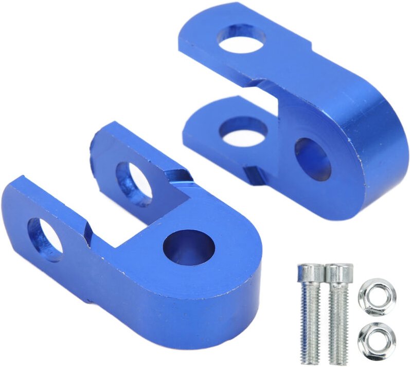 Jeffergarden Motorradzubehör für Stoßverlängerung Kit für Motorräder Elektrofahrzeug Mountain BikesBlue geeignet