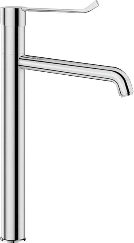 Delabie WT-MBatt. mit EP Schwenkauslauf hoch H305 L220, Hygienehebel