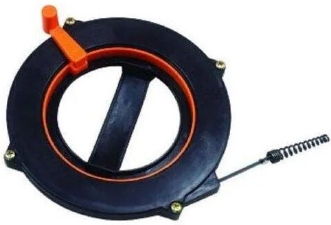 Prci - Déboucheur feuillard de canalisations 6 mètres avec enrouleur