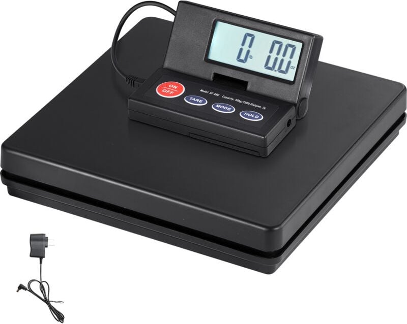 Mophorn - Digitale Versandwaage von 110 lbs x 0,07 oz, mit LCD,Zuverlässige Genauigkeit