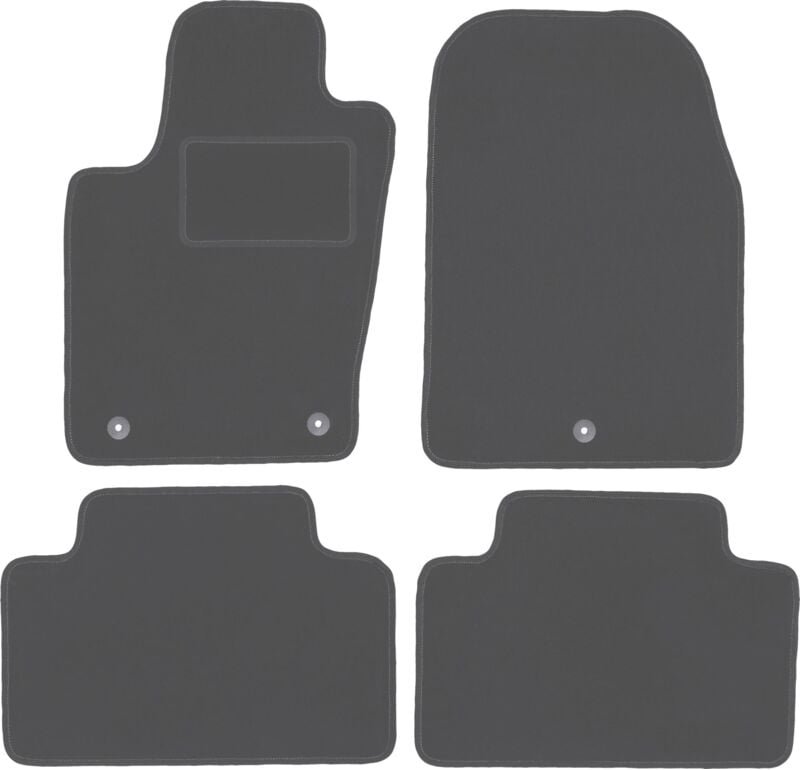 Graphit-Fußmatten für: Jeep Grand Cherokee WK2 Offroad (2010-2018)