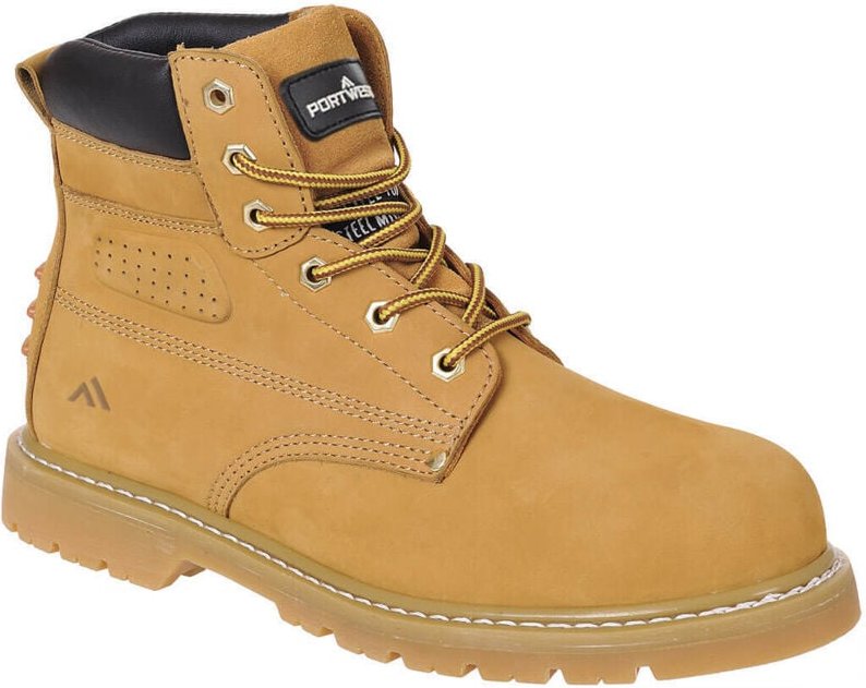 Hochsichere Sicherheitsstiefel Cousu Steelite SBP HRO Honig 45