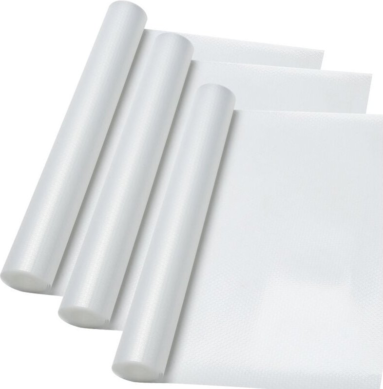 Swanew - 3x Schubladenmatte 45x150cm - Schubladen Schutzmatte Antirutschmatte - Matte für Küchenschrank Schrank - Unterl...