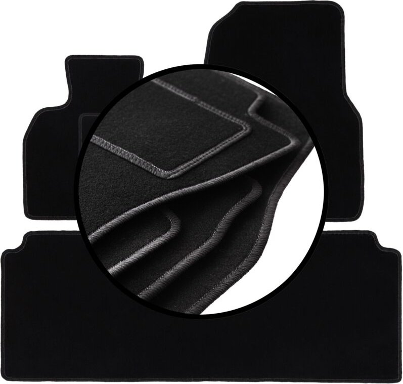 Komplettset Veloursmatten für: Renault Grand Espace IV Minivan (2002-2014)