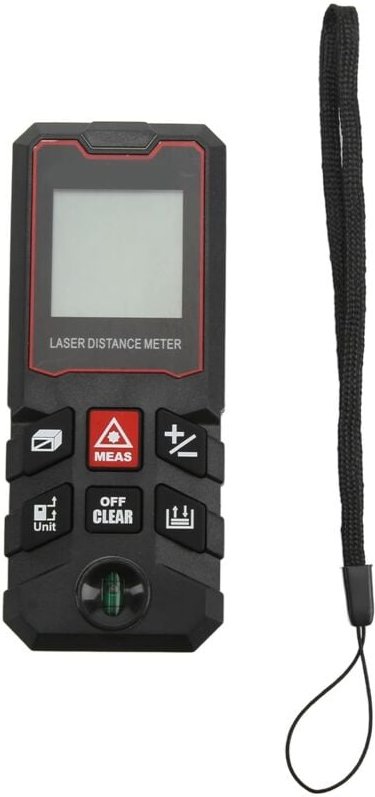 Laser-Entfernungsmesser, Präzisionslaser ±1,5 mm im Modus "Genaue Ergebnisse" für 40 m große Gebäude