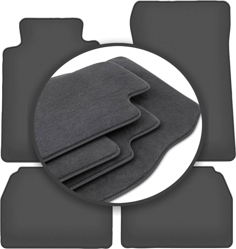 Premium Autofußmatten für: Mercedes C 190 W201 Limousine (1982-1993)