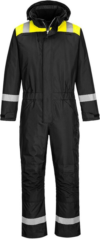 Winterschutzanzug PW3 Schwarz/Gelb 2XL - FR(54) - UK(44)