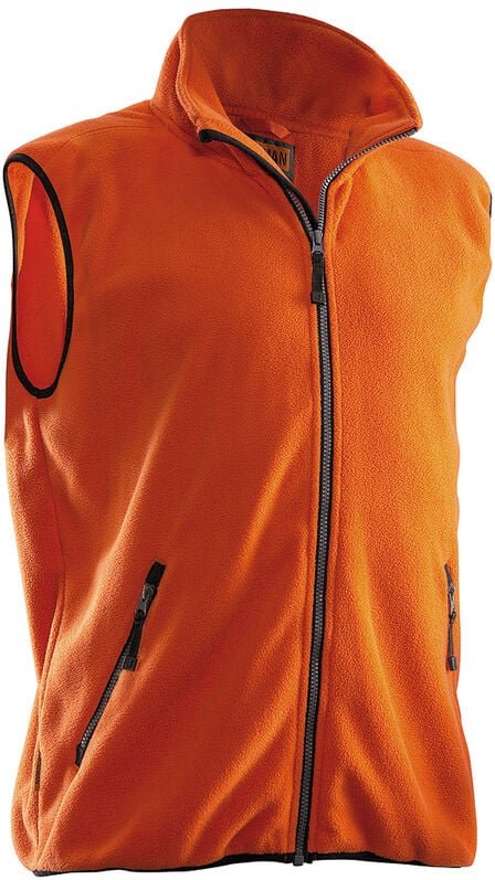 Fleeceweste 7501 Orange Größe xl - Jobman
