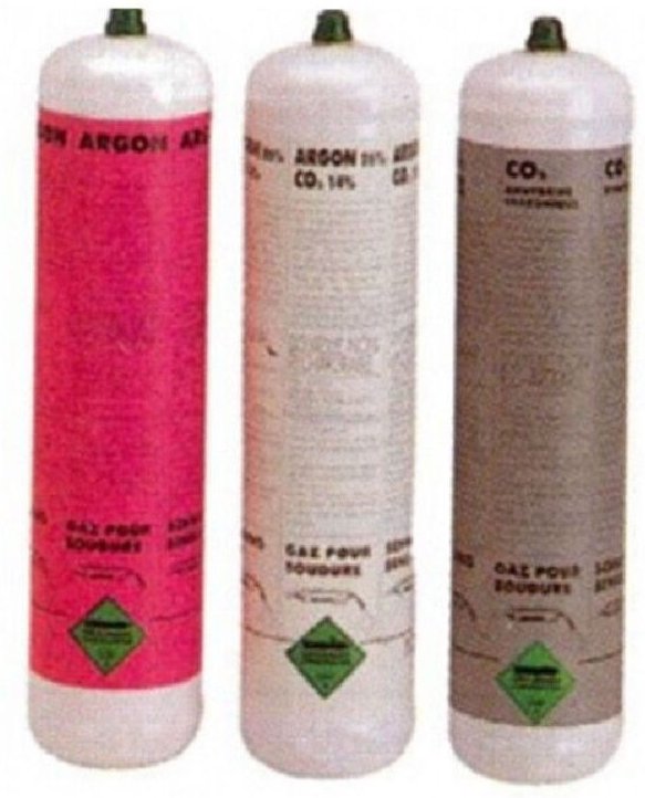 Trade Shop - Schweißgaszylinder mig/mag Aluminiumgas argon Lt. 1 Telwin