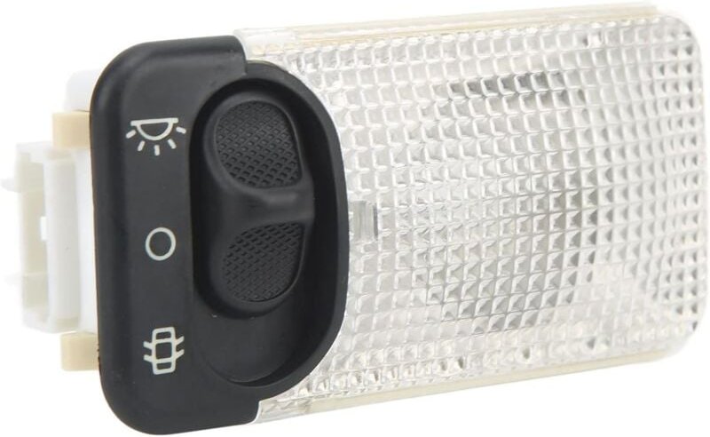 Ersandy - Superhelle Auto-Innendach-Leseleuchte als Ersatz für 206 207 107 108 306 406 806 – Plug-and-Play-Installation