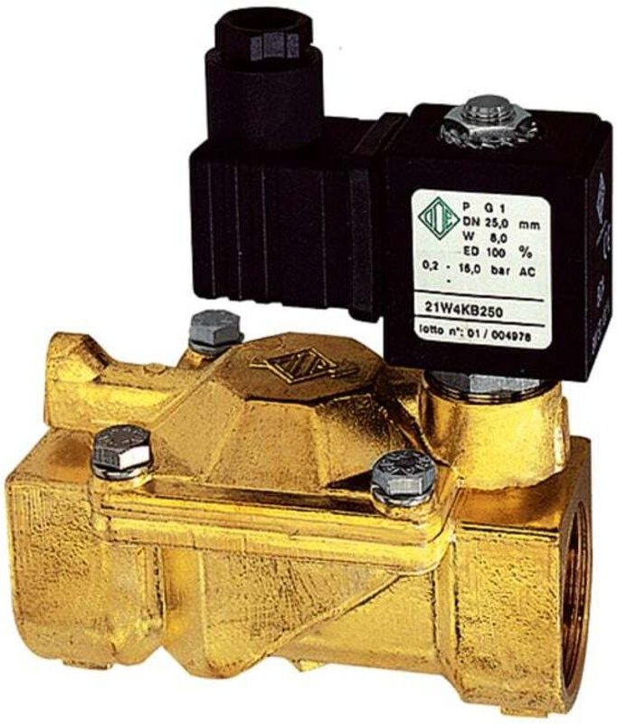 2/2-MV,MS,NC,vorge.,24V DC,8W,NBR,G1 1/2,PN0,2-10bar - Riegler