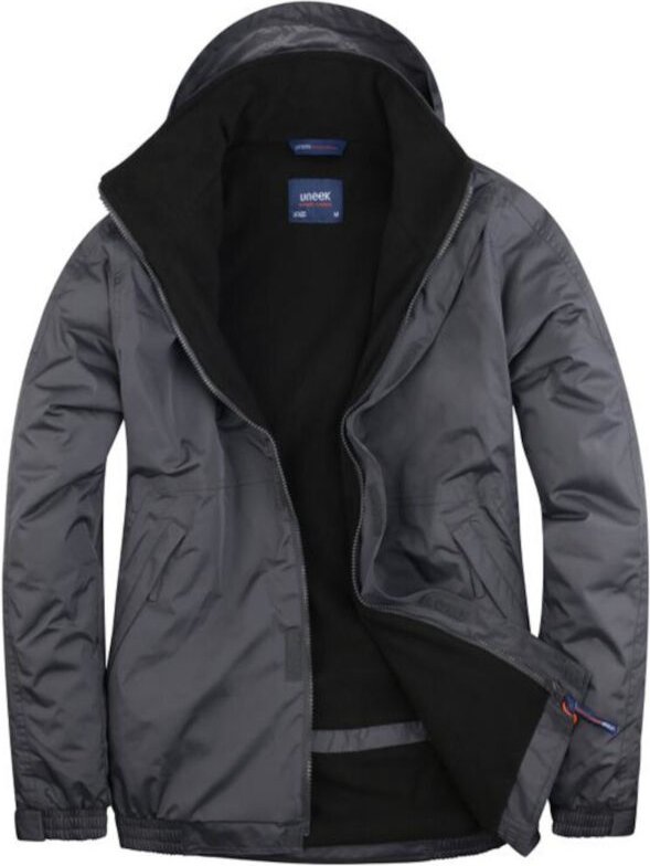 Premium Wasserdichte Outdoorjacke Unisex 220 g/m² Grau 3XL